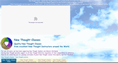 Desktop Screenshot of newthoughtclasses.com